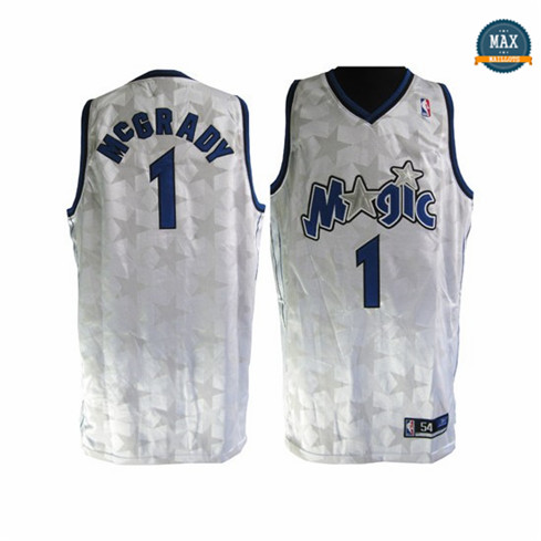 Max Maillots Tracy McGrady, Orlando Magic, 2001-02 - White