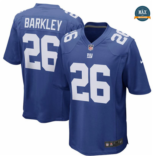 Max Maillots Saquon Barkley, New York Giants - Royal Blue