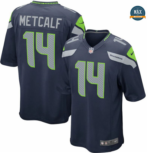 Max Maillots D.K. Metcalf, Seattle Seahawks - Navy