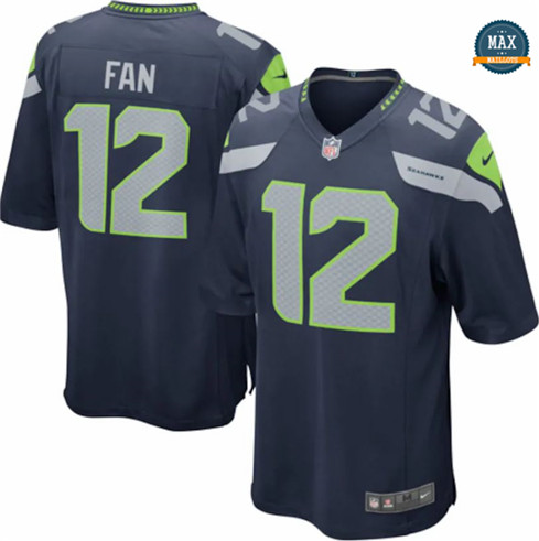 Max Maillots Fan, Seattle Seahawks - Navy