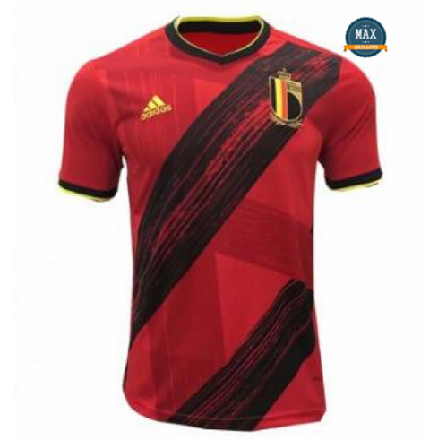 Player Version 2020 Belgium Home Soccer Jersey Shirt Slim