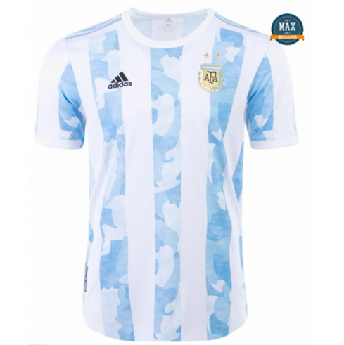 Player Version 2021 Argentina Home Jersey Shirt Slim