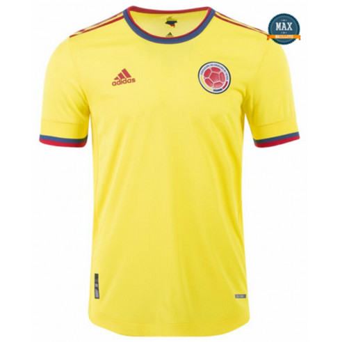 Player Version 2021 Colombia Home Jersey Shirt Slim
