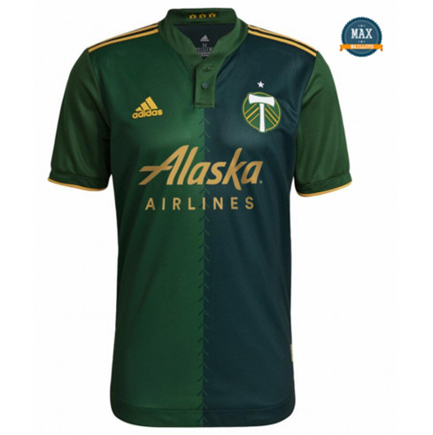 2021 Player Version Portland Timbers Home Jersey Shirt Slim