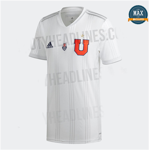 Max Maillot Universidad de Chile Exterieur 2020/21 Blanc