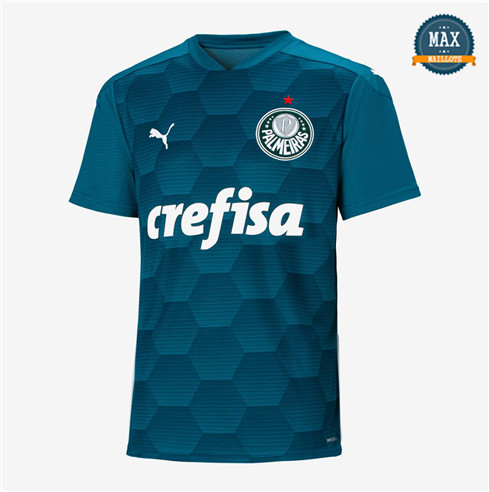 Max Maillot Palmeiras Exterieur 2020/21 Gardien de but Vert