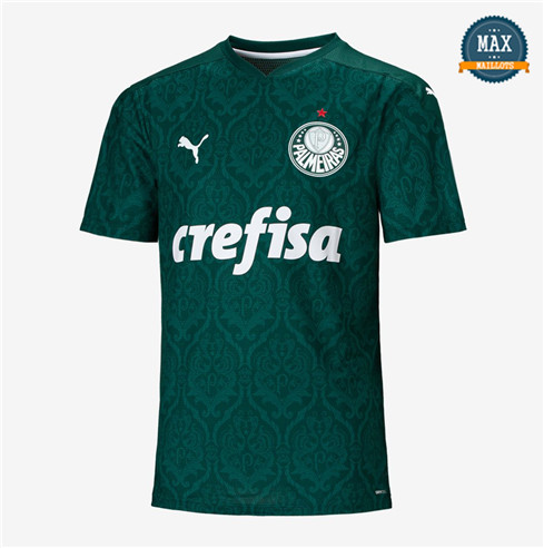 Max Maillot Palmeiras Domicile 2020/21 Vert