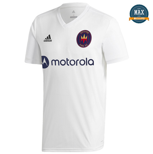 Max Maillot Chicago Fire Exterieur 2020/21 Blanc