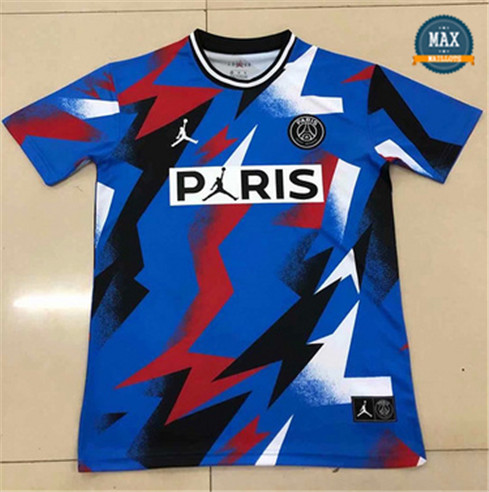 Max Maillot PSG Pre-Match 2020/21 Bleu