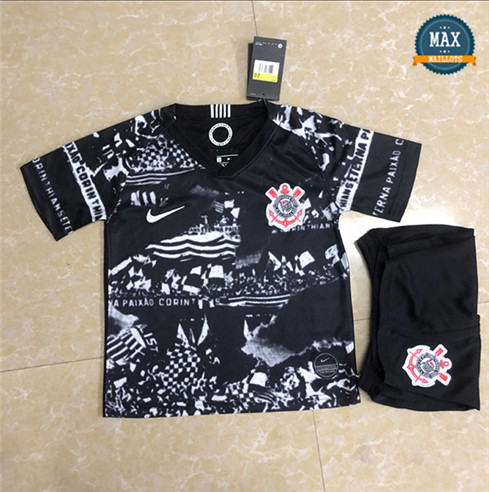 Max Maillot Corinthiens Enfant 2019/20 Noir