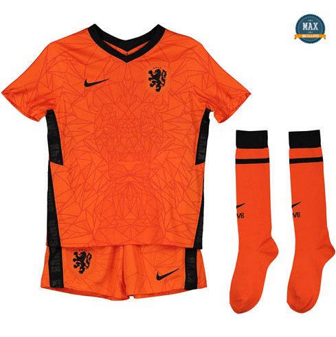 Max Maillot Pays Bas Enfant Domicile EURO 2020/21