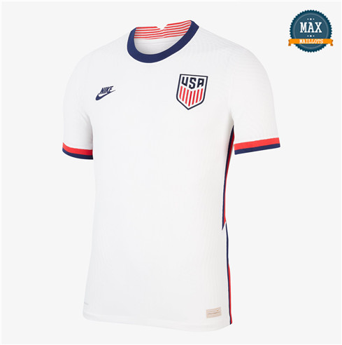 Max Maillot États-Unis Domicile Blanc 2020/21