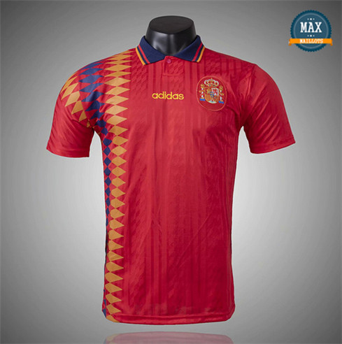 Max Maillot Espagne Retro Domicile 1994