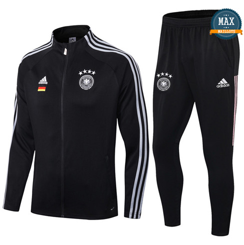 Max Veste Survetement Allemagne 2019/20 Noir