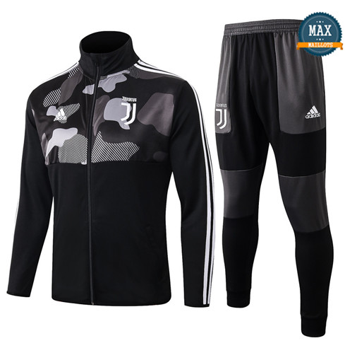 Max Veste Survetement Juventus 2019/20 Noir