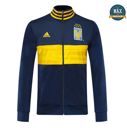 Max Veste Tigres UANL 2019/20 Bleu Marine/Jaune