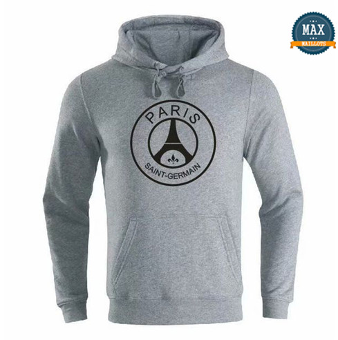 Max Sweat à capuche PSG 2019/20 Gris
