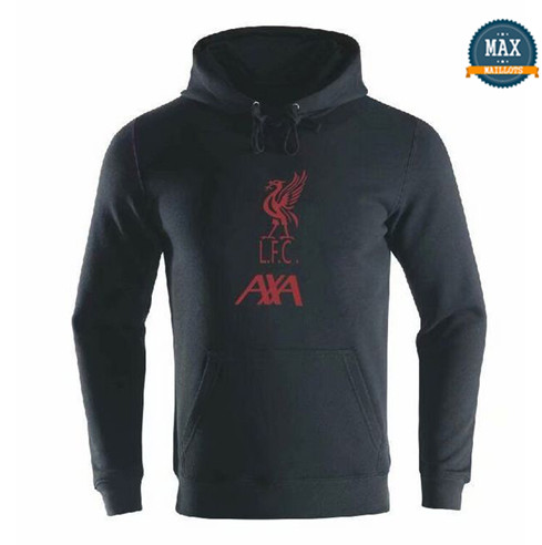 Max Sweat à capuche Liverpool 2019/20 Noir