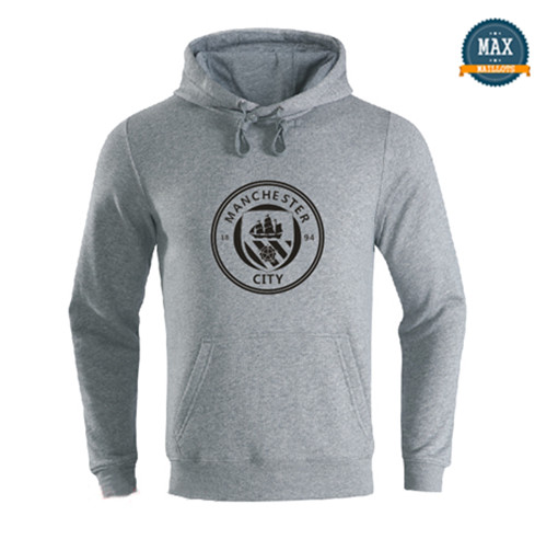 Max Sweat à capuche Manchester City 2019/20 Gris