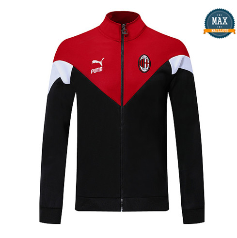 Max Veste AC Milan 2019/20 Noir/Rouge/Blanc