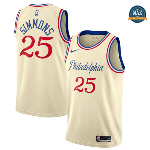 Max Ben Simmons, Philadelphia 76ers 2019/20 - City Edition