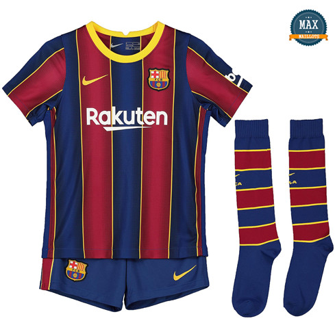 Max Maillot Barcelone Domicile 2020/21 Enfant