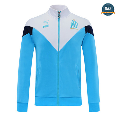 Max Veste Olympique Marseille 2020/21 Bleu-Blanc