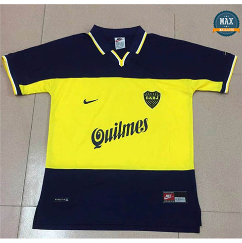 Max Maillots 1999 Boca Junior Domicile pas cher