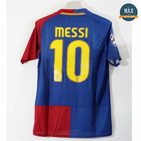 Max Maillots Rétro 1980-09 Barcelone Messi 10 édition des joueurs