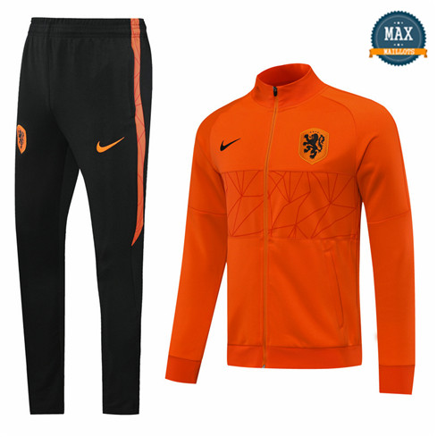 Max Veste Survetement Pays-Bas 2020 orange