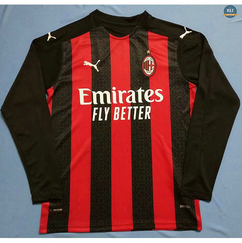 Max Maillots AC Milan Domicile Manche Longue 2020