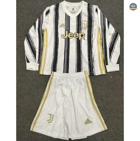 Max Maillots Juventus Enfant Domicile Manche Longue 2020