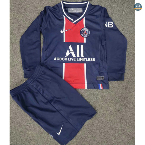 Max Maillots PSG Enfant Domicile Manche Longue 2020