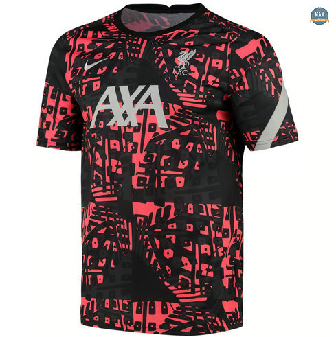 Max Maillot Liverpool Entraînement Dri-Fit Noir/Rouge