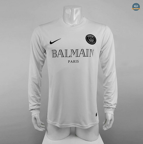 Max Maillot PSG Manche Longue Blanc 2020