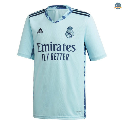 Max Maillot Real Madrid Gardien de But Bleu 2020