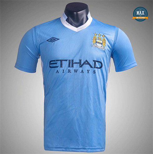 Max Maillots Retro 2011-12 Manchester City Domicile