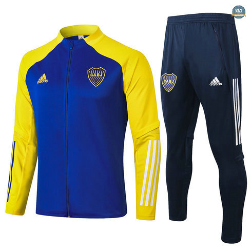 MaxVeste Survetement Boca Juniors 2020 Bleu/Jaune