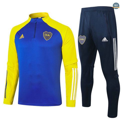 MaxSurvetement Boca Juniors 2020 Bleu Marine/Jaune