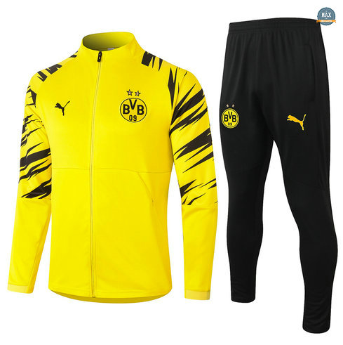 MaxVeste Survetement Borussia Dortmund 2020 Jaune