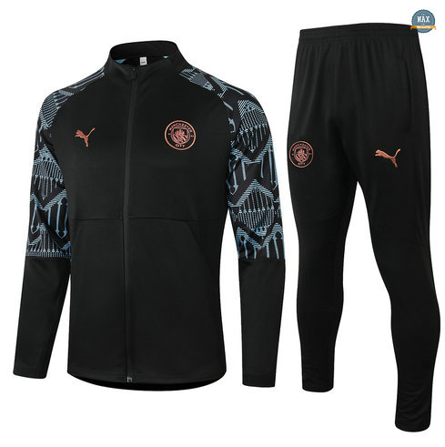 MaxVeste Survetement Manchester City 2020 Noir