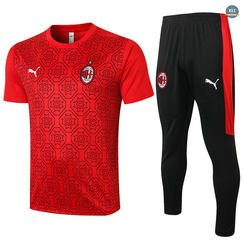 MaxAC Milan + Pantalon 2020/21 Training Rouge