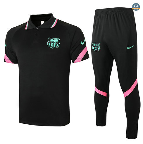 MaxBarcelone POLO + Pantalon 2020/21 Training Noir