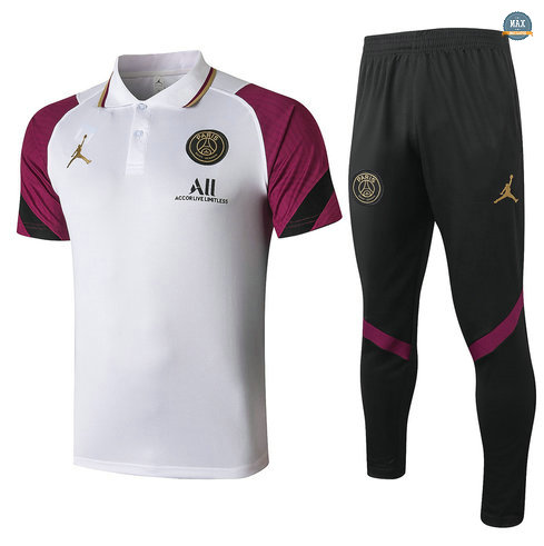 MaxJordan POLO + Pantalon 2020/21 Training Blanc/Violet