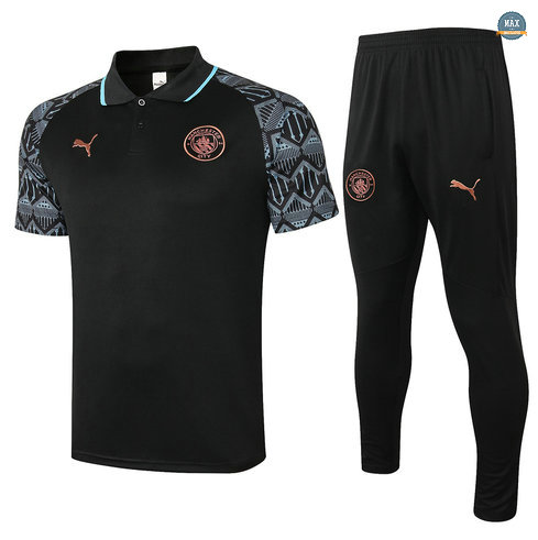 MaxManchester City POLO + Pantalon 2020/21 Training Noir