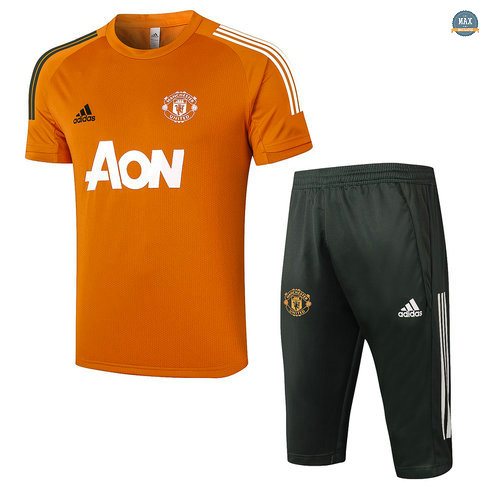 MaxManchester United + Pantalon 3/4 2020/21 Training Orange