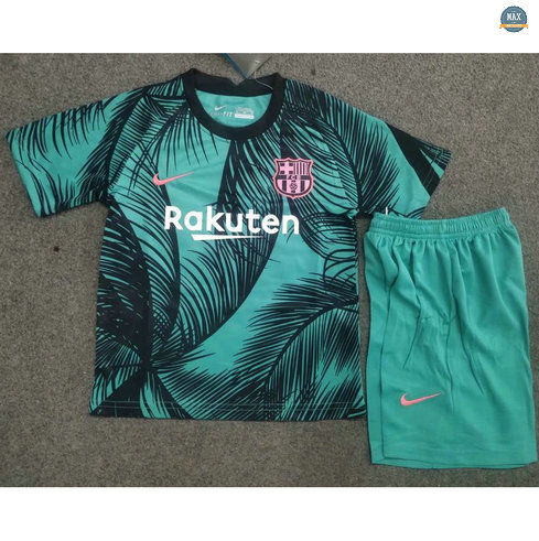 Max Maillot Barcelone Enfant training Vert 2020/21