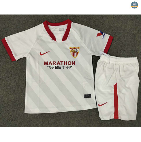 Max Maillots Séville fc Enfant Domicile 2020/21