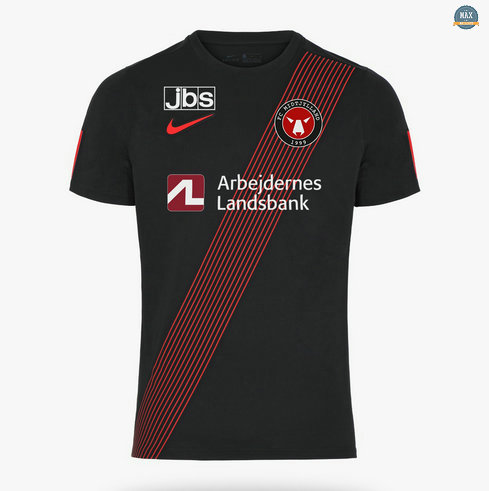 Max Maillot FC Midtjylland Domicile Noir 2020/21