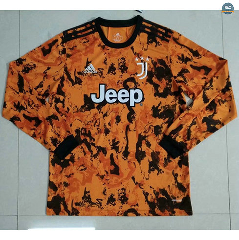 Max Maillot Juventus orange Manche Longue 2020/21